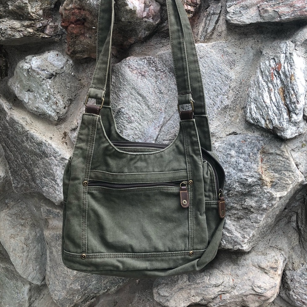 Green women’s purse